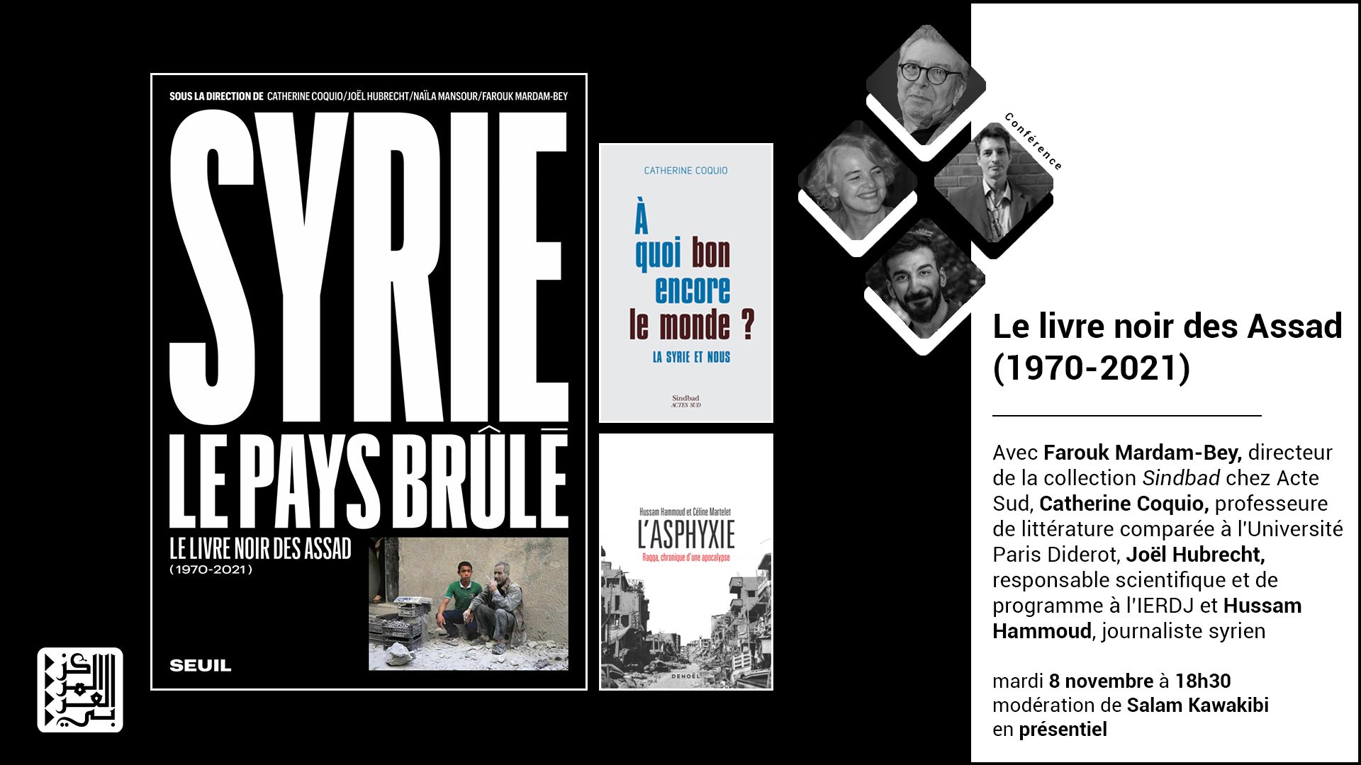 visuel conférence syrie livre noir